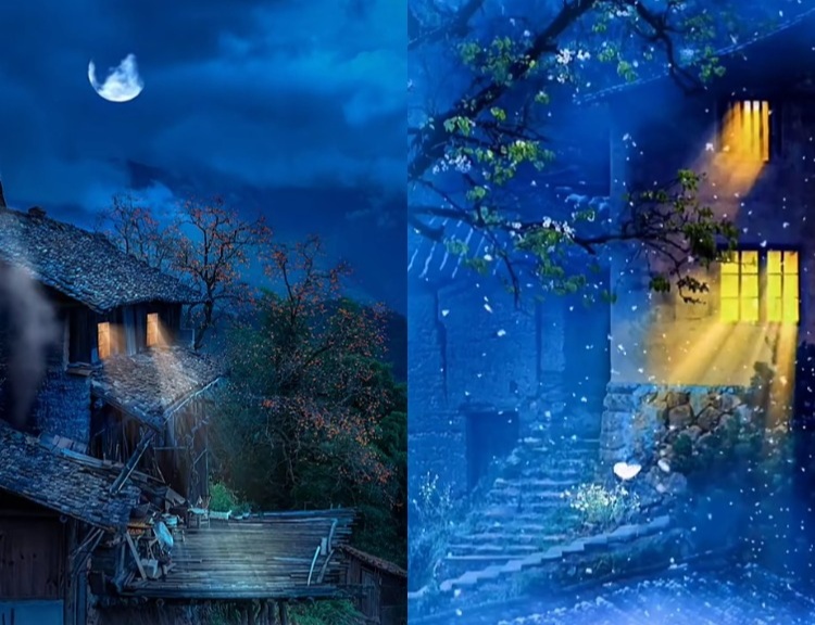 【60款】乡村农村农舍微光泛黄复古怀旧视频素材  第2张