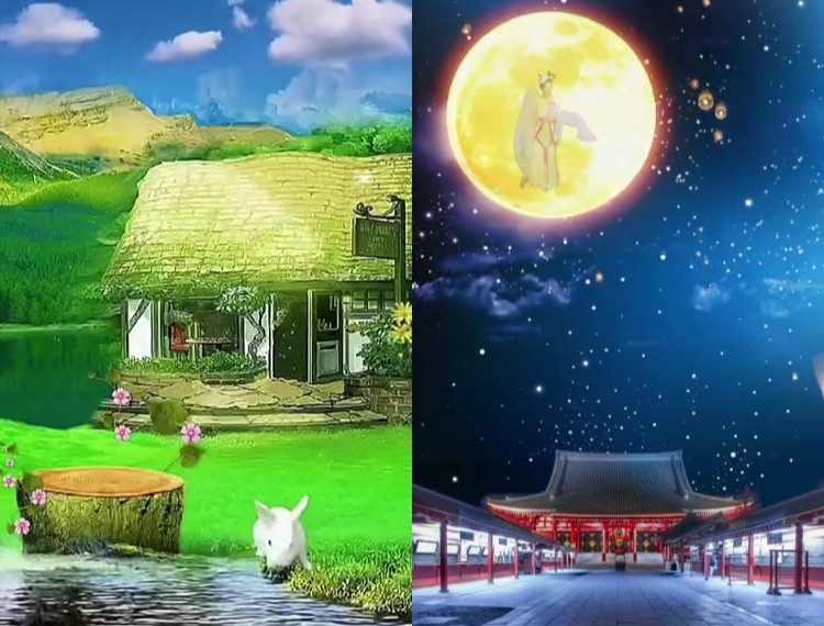 【26款】AI制作奇幻乡村风光怀旧视频素材 第1张